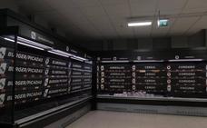 La nevada deja vacíos algunos lineales de muchos supermercados