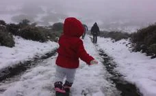 Avalancha para acceder al Teide nevado