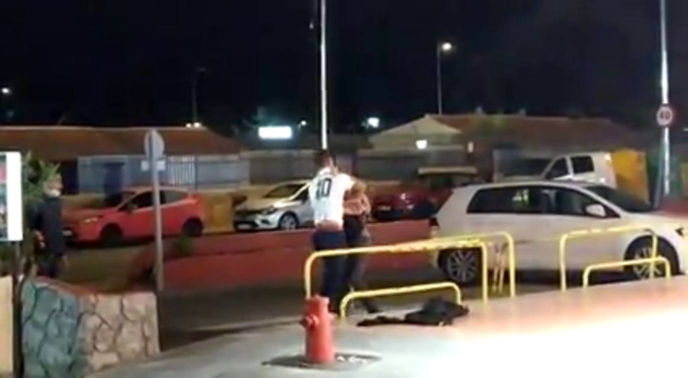 Otra pelea en la zona turística