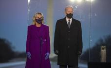 Biden se estrena en Washington con un homenaje a las víctimas de la covid