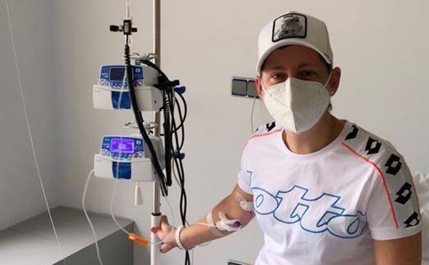 Carla Suárez anuncia su «última sesión de quimioterapia»