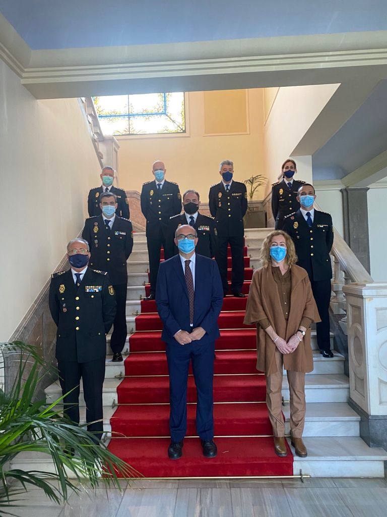 El delegado del Gobierno ve mejorías en la seguridad en el sur con el aumento de policías