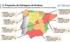 Endesa prevé 23 proyectos de hidrógeno verde en toda España