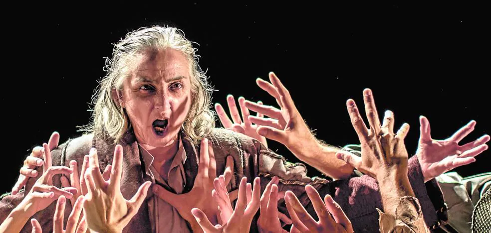 Atalaya returns to the Cuyás theater “with a journey through all the characters of the human being”