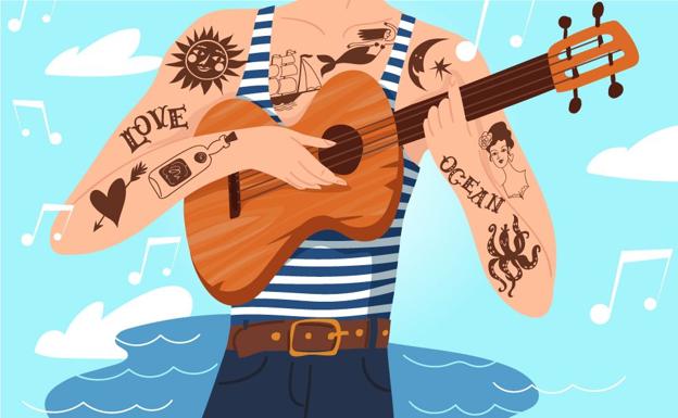 TikTok y una botella de ron: la moda de las canciones marineras