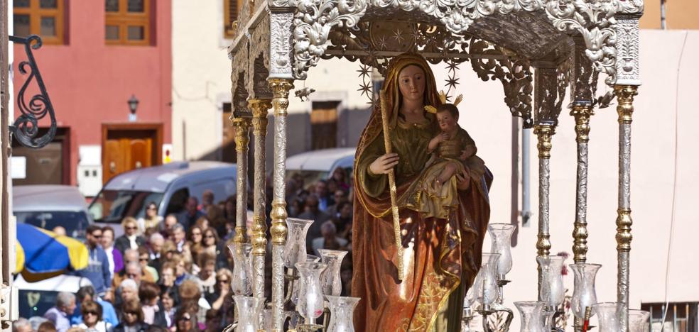 La parroquia de La Candelaria de Ingenio restaura la talla de la Virgen, del siglo XVIII