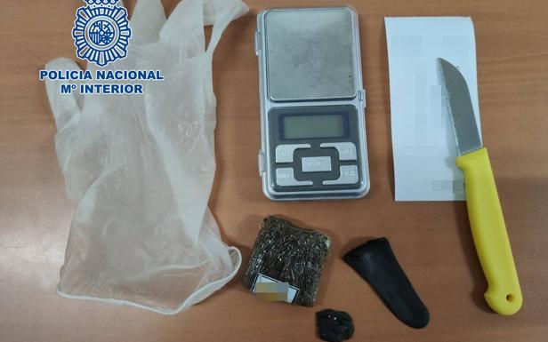 Detenido con 25 gramos de hachís en la capital tinerfeña
