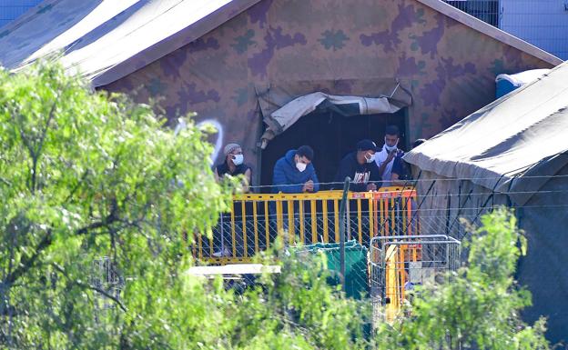 Las casetas del CATE de Barranco Seco se sustituirán por barracones en abril