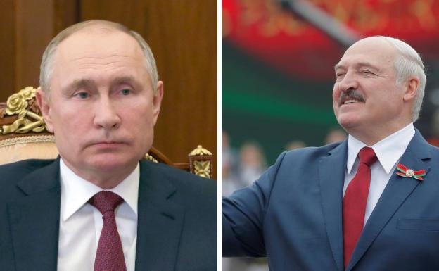 El presidente de Bielorrusia pedirá este lunes más ayuda a Putin