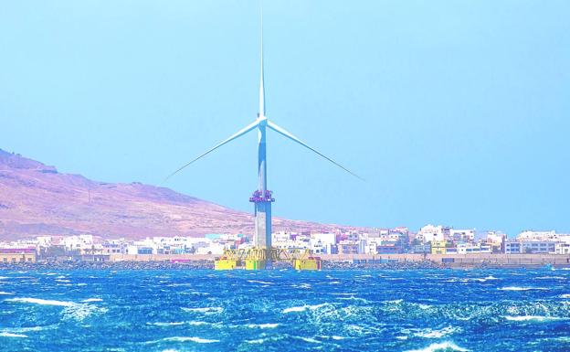 4 parques eólicos marinos idénticos con tecnología Elisa en aguas del sur-sureste