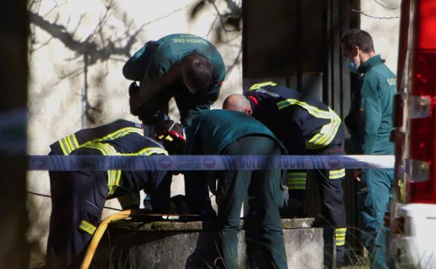 Encuentran el cadáver de un hombre en un pozo en Pontevedra