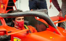 Carlos Sainz pone a punto las Pirelli de 2022 en Jerez