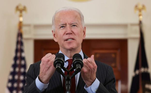 Joe Biden, en la imagen, había retrasado su contacto con Riad