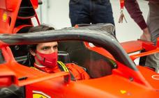 Sainz remata sus tres días de test con Pirelli con 125 vueltas