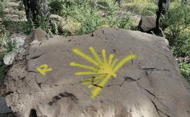 Atentado al paisaje camino a Santiago