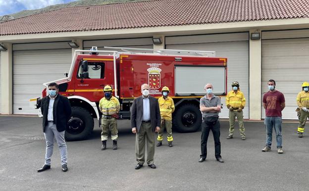 La Gomera incorpora una nueva autobomba para la lucha contra los incendios