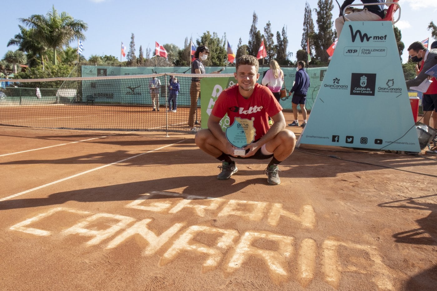 Enzo Couacaud, campeón del Gran Canaria Challenger