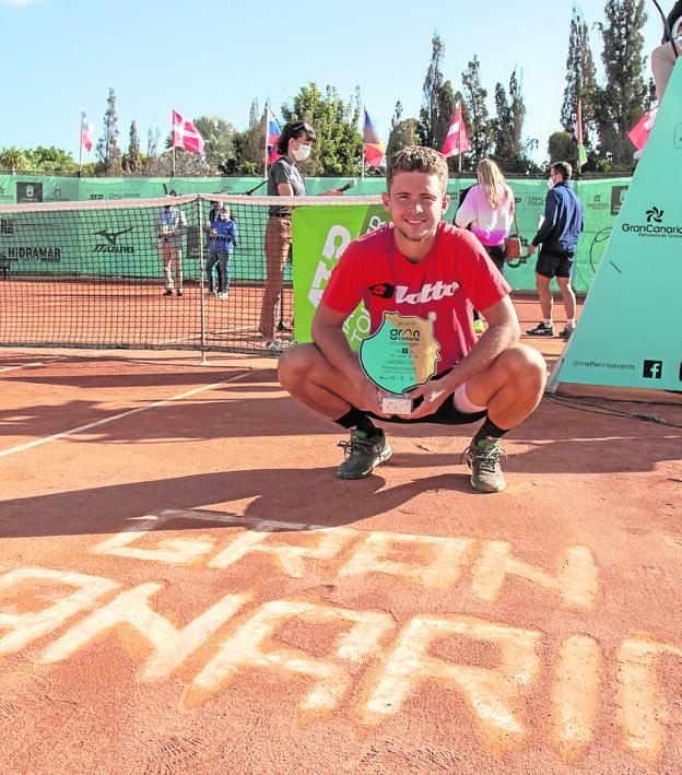 Enzo Couacaud, campeón del Gran Canaria Challenger