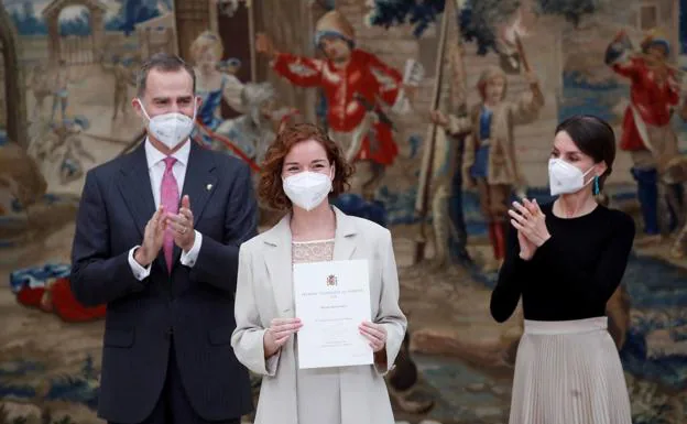 Honores para Sabrina Vega, Premio Reina Sofía por su gesto heroico en Arabia Saudí