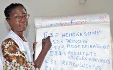 Duni Sawadogo, premio Harambee, reclama a los estados colaborar con las vacunas
