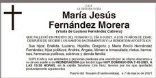 María Jesús Fernández Morera