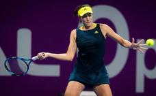 Muguruza pierde en Doha ante una espectacular Kvitova