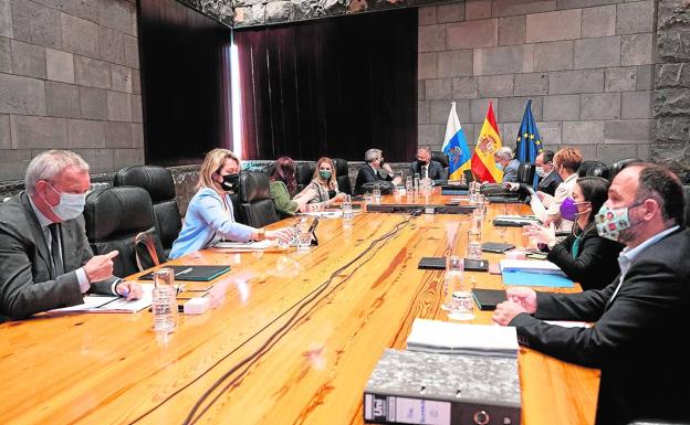 Canarias puso todos sus recursos al «servicio» de la pandemia y sus efectos