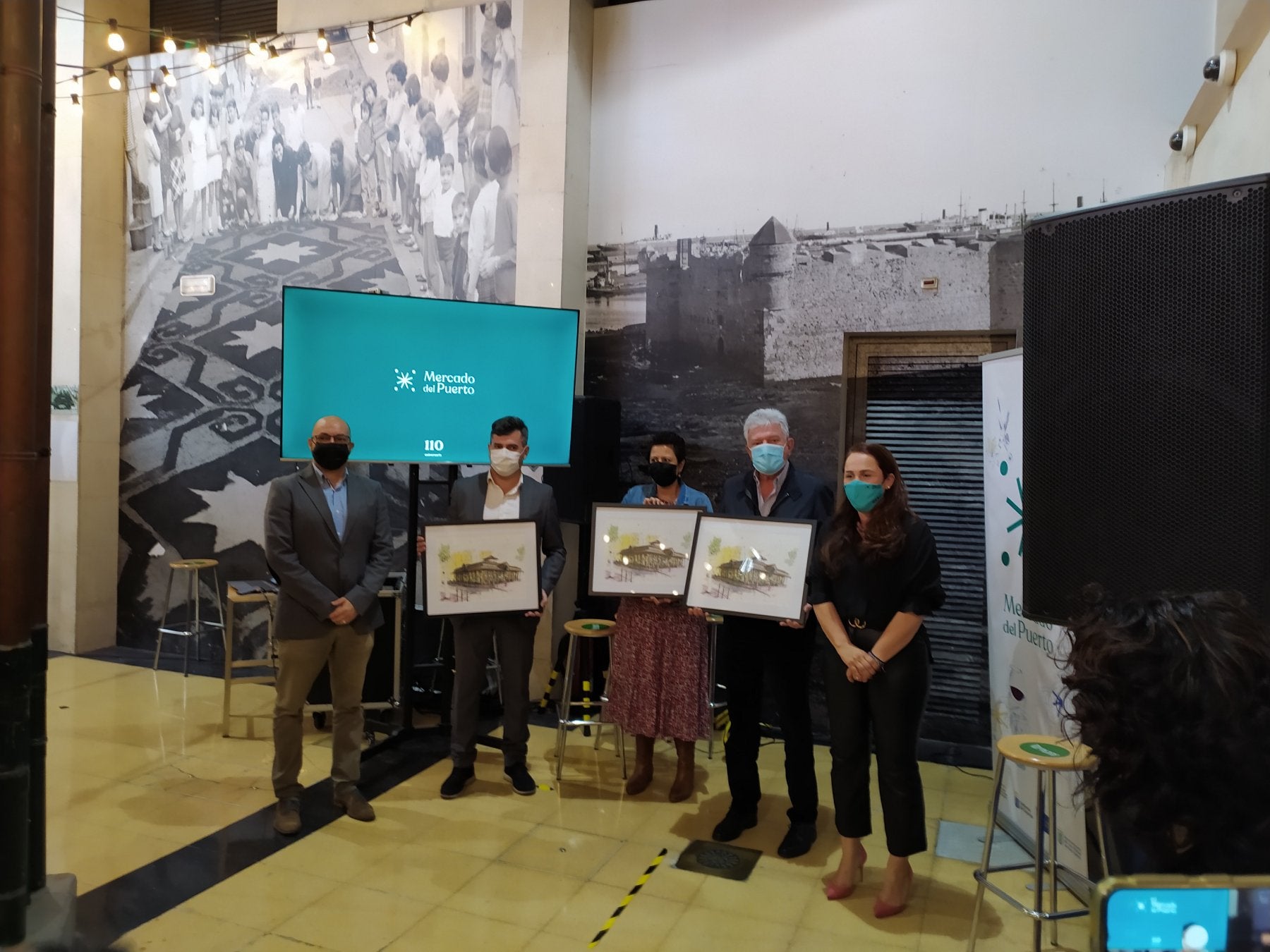 350.000 euros para rejuvenecer el Mercado del Puerto y modernizar su imagen corporativa