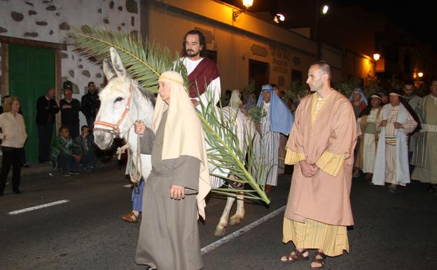 Agüimes volverá a sentir 'La Pasión', aunque esta vez lo verá a través de televisiones locales