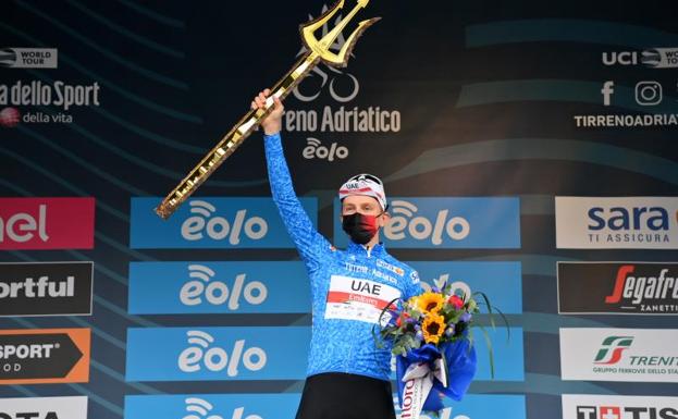 Pogacar gana la Tirreno-Adriático, con Landa tercero