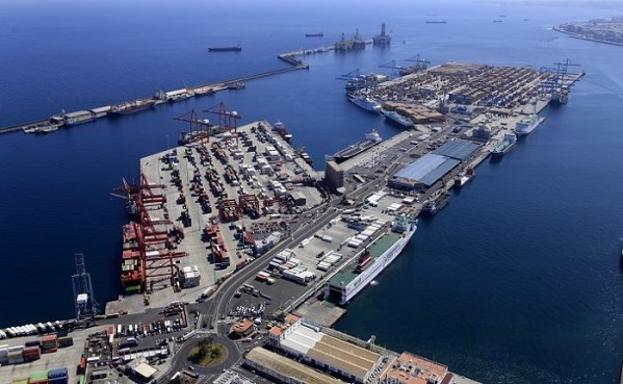 El tráfico en los puertos de Las Palmas crece un 7,76% en febrero