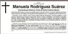 Manuela Rodríguez Suárez