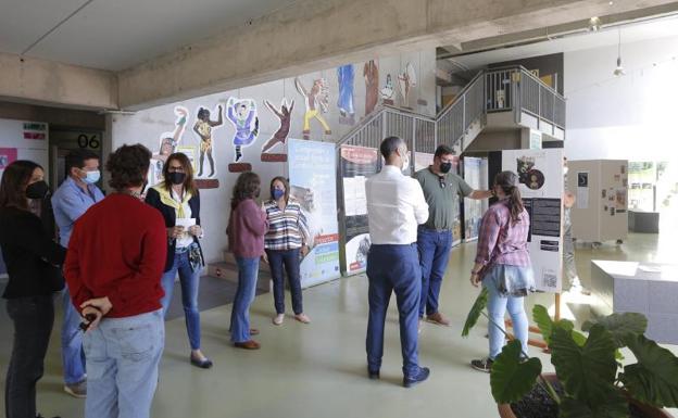 Presentada en sociedad la sala de exposiciones del IES Playa Honda