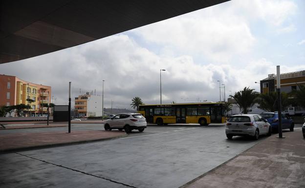 La ciudad negocia el uso del parquin del intercambiador de Tamaraceite