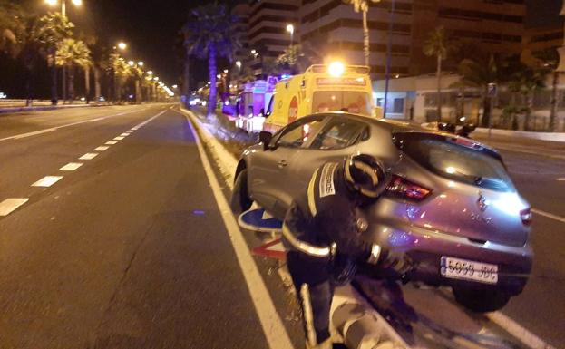 Accidente en la Avenida Marítima