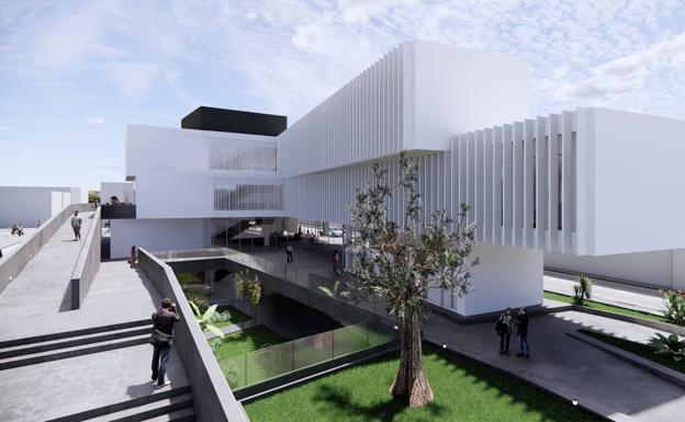 Un edificio singular de 7,1 millones será el centro cultural del Cruce de Arinaga