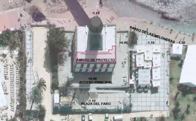 Oficina turística inteligente en la casa del torrero del faro de Maspalomas