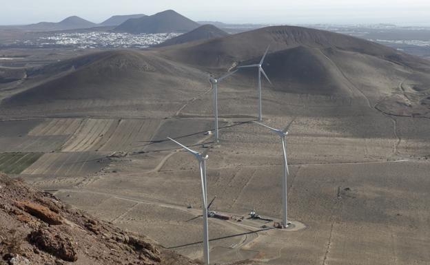 El parque eólico Arrecife sigue a expensas de pruebas para entrar en funcionamiento