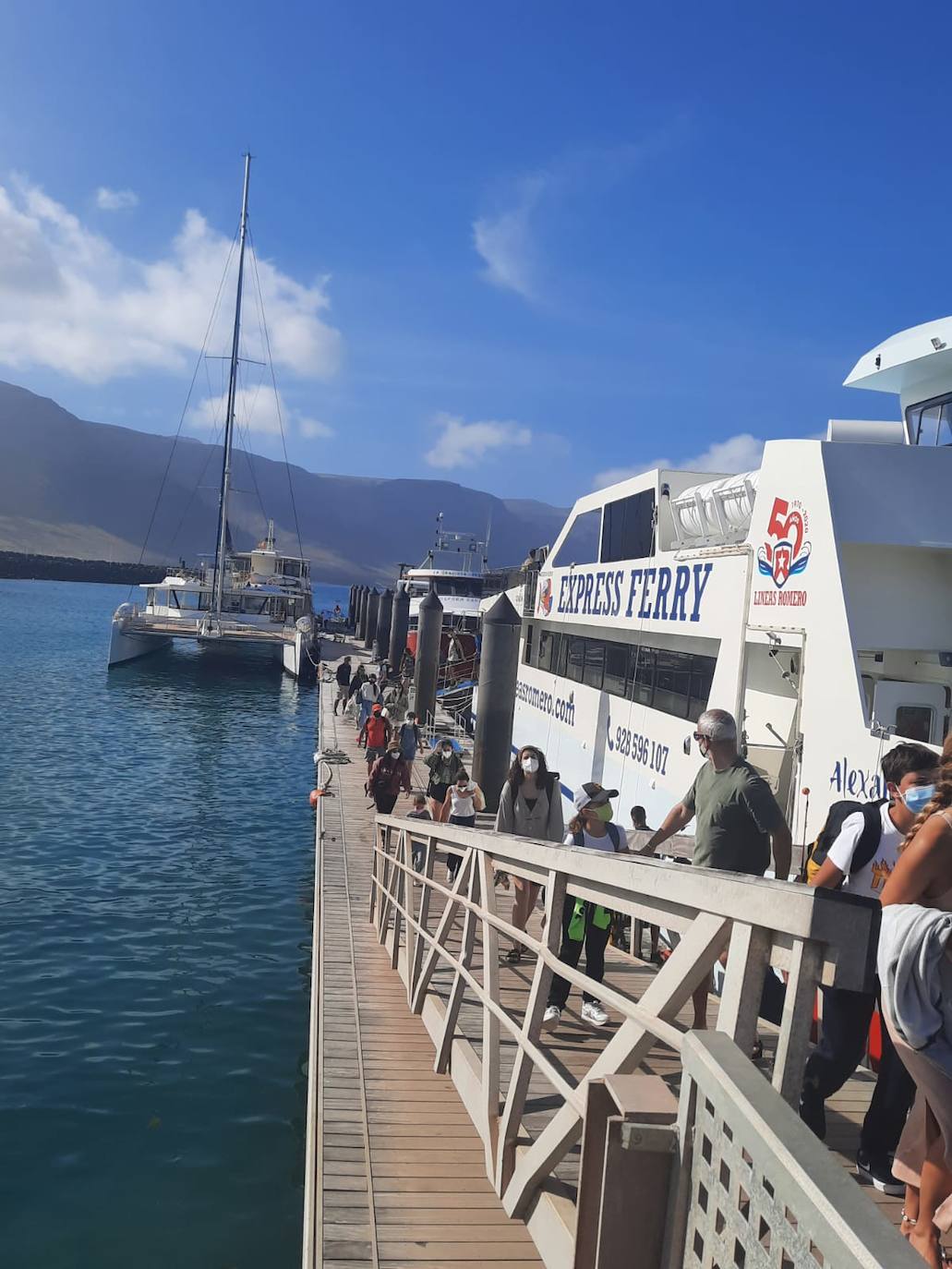 La Graciosa cuelga el cartel de lleno esta Semana Santa