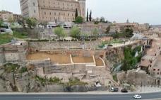 Descubren tres torreones árabes en la muralla de Toledo