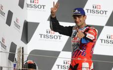 Jorge Martín se estrena en el podio en una igualadísima carrera