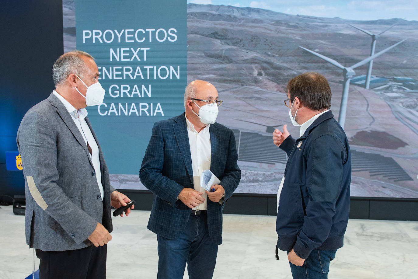 El Cabildo aspira a 1.285 millones de fondos europeos para 473 proyectos para el cambio energético