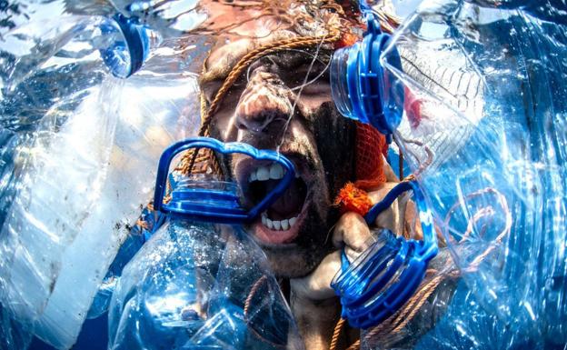 Fotos para denunciar la contaminación del mar
