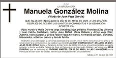 Manuela González Molina