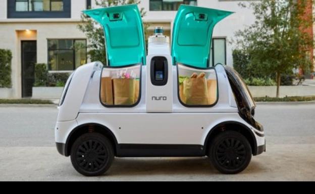 Toyota y Nuro crean un curioso robot de reparto a domicilio
