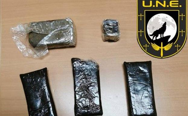 Detenido por posesión de 300 gramos de hachís en una gasolinera capitalina