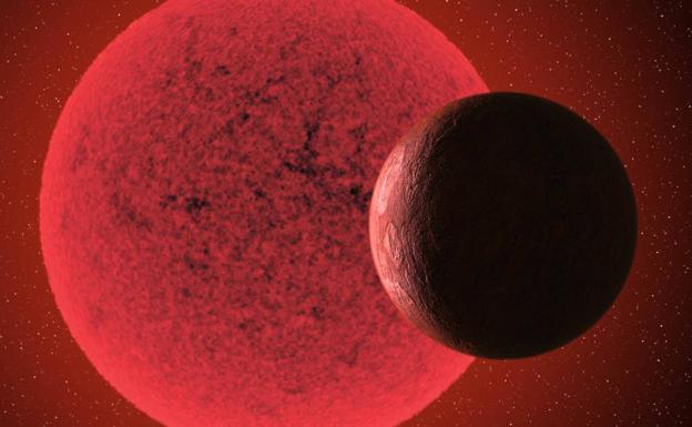 Investigadores del IAC detectan una nueva supertierra alrededor de una estrella enana roja