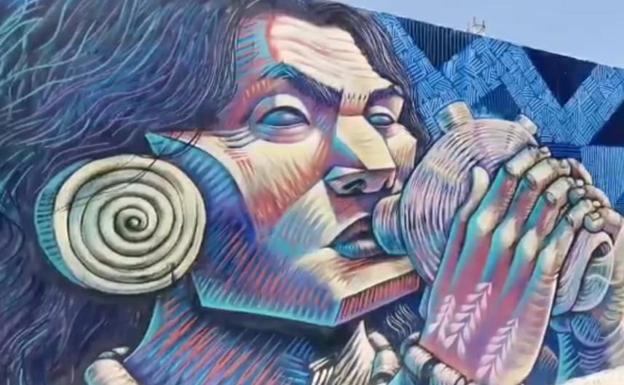 Las obras de arte urbanas de Carrizal y Vecindario