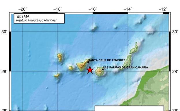 Seísmo de 2,3 grados en el Volcán de Enmedio