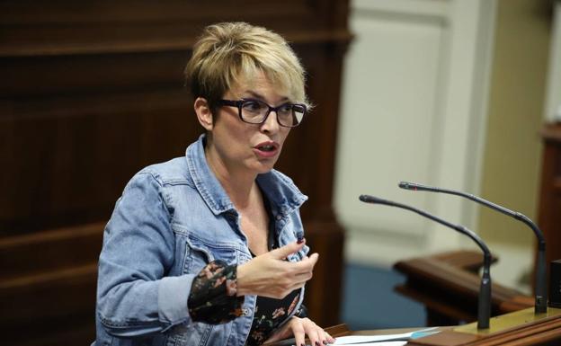 Directo. Elena Máñez comparece en el Parlamento canario